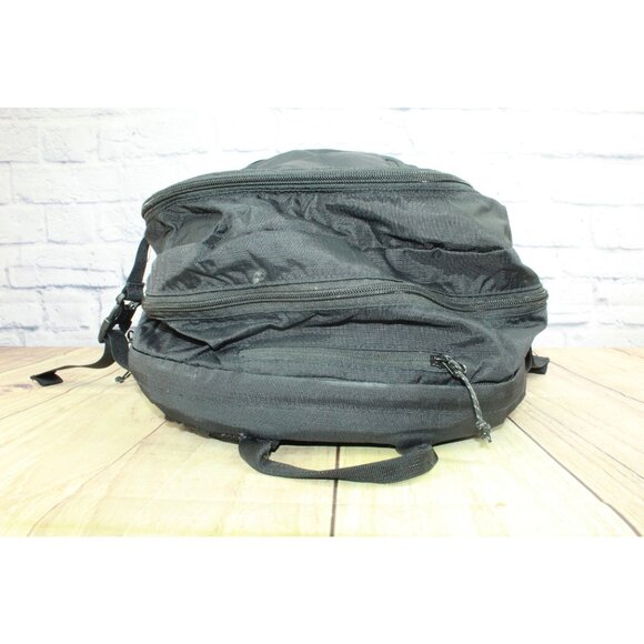 LL Bean Adult Carry Portable Locker Pack 42L School Hiking Pack Backpack Black - Picture 5 of 13